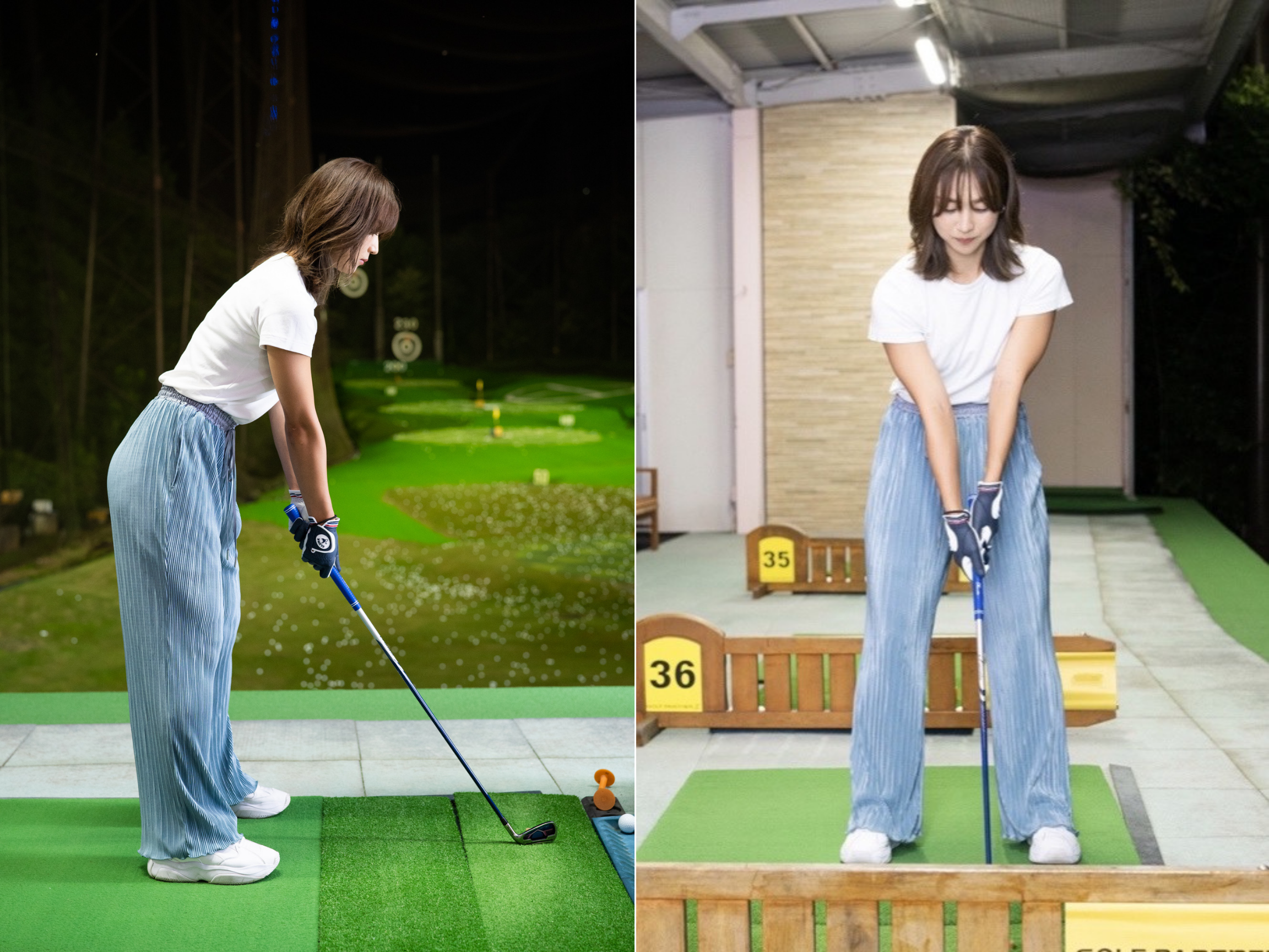 未経験からのゴルフデビュー！女性ゴルフファッション誌Regina×B&コラボ企画 打ちっぱなし編 B